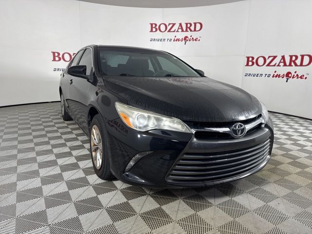 2017 Midnight Black Toyota Camry LE Sedan