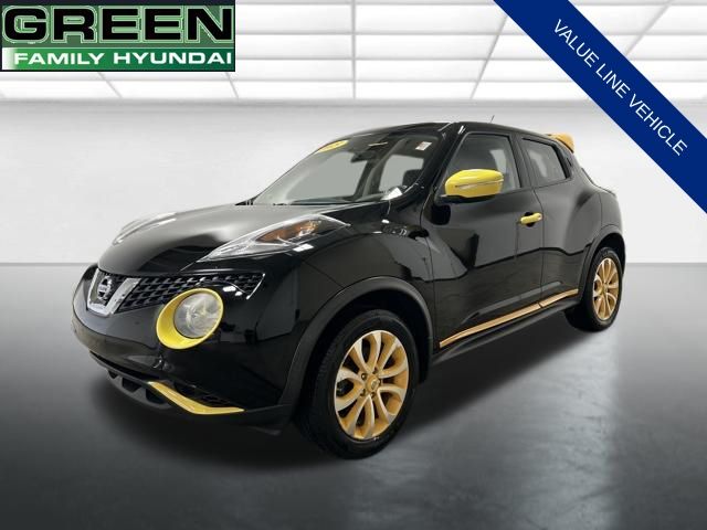 Super Black 2015 Nissan Juke SV SUV / Crossover Front-Wheel Drive Continuously Variable Transmission