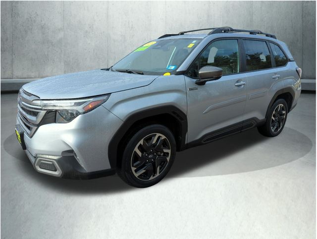 Ice Silver Metallic 2025 Subaru Forester Hybrid Limited AWD SUV / Crossover All-Wheel Drive Continuously Variable Transmission