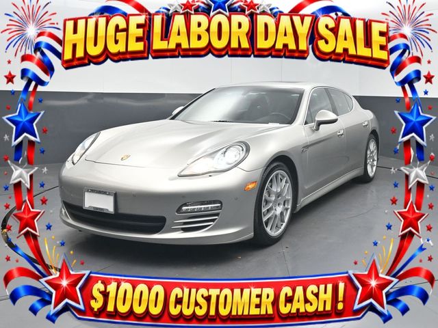 Silver 2012 Porsche Panamera Sedan All-Wheel Drive 7-Speed Automatic