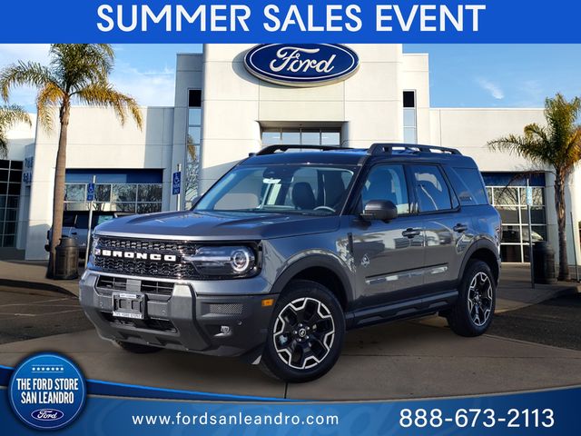 Gray Metallic 2025 Ford Bronco Sport SUV / Crossover All-Wheel Drive 8-Speed Automatic