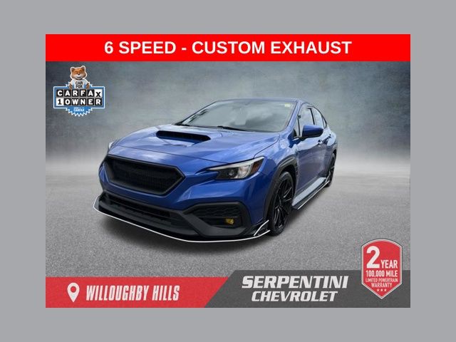 WR Blue Pearl 2023 Subaru WRX Premium AWD Sedan All-Wheel Drive 6-Speed Manual