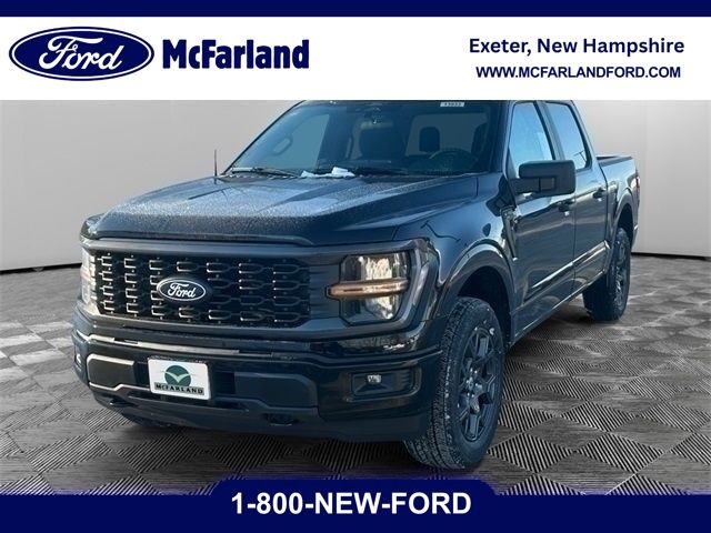 Agate Black Metallic 2026 Ford F-150 STX 4dr SuperCrew 4WD Pickup Truck Four-Wheel Drive Automatic