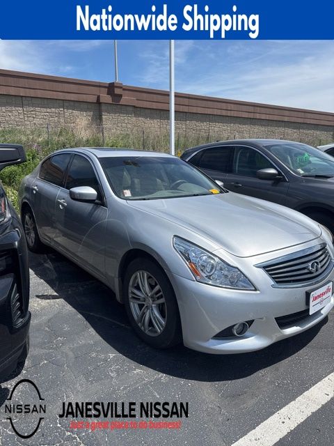 Gray (Liquid Platinum Metallic) 2010 INFINITI G37 x Sedan AWD Sedan All-Wheel Drive 7-Speed Automatic