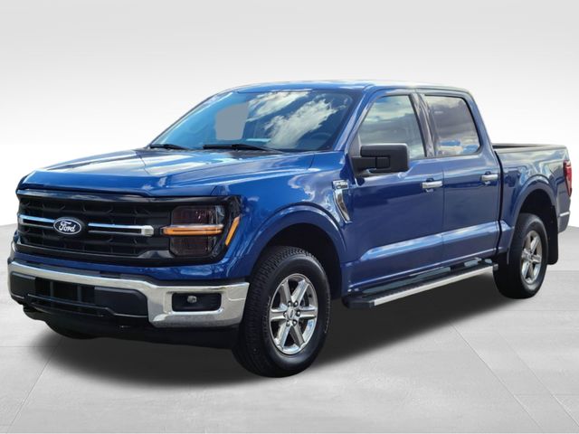 Atlas Blue Metallic 2025 Ford F-150 Pickup Truck Four-Wheel Drive Automatic