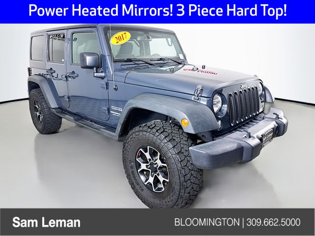 Rhino Clearcoat 2017 Jeep Wrangler SUV / Crossover Four-Wheel Drive 5-Speed Automatic