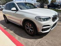 2021 BMW X3 sDrive30i White at Bravo Nissan
