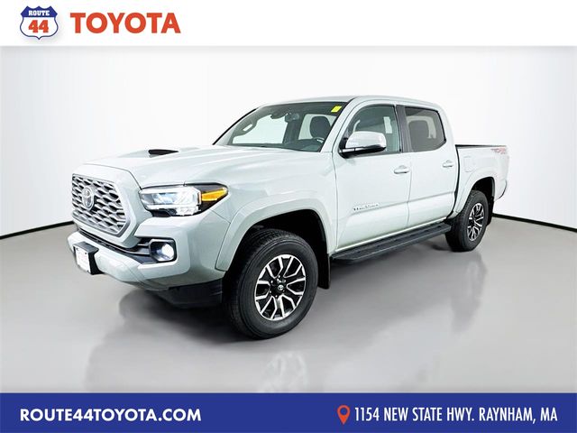 Green 2023 Toyota Tacoma TRD Sport Double Cab 4WD Pickup Truck Four-Wheel Drive 6-Speed Automatic