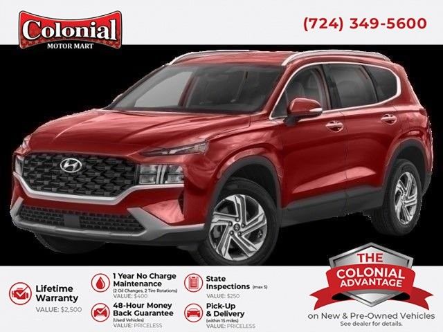 Calypso Red 2023 Hyundai Santa Fe SUV / Crossover All-Wheel Drive 8-Speed Automatic