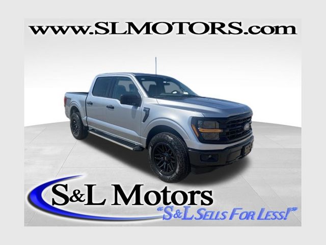 Iconic Silver Metallic 2025 Ford F-150 Pickup Truck Four-Wheel Drive Automatic