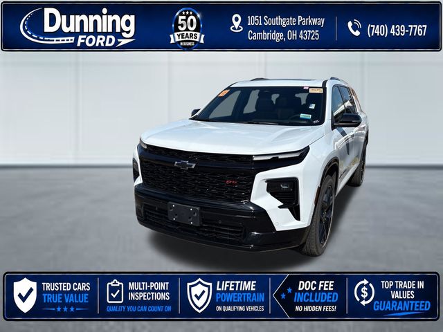 Polar White Tricoat 2026 Chevrolet Traverse SUV / Crossover Four-Wheel Drive 8-Speed Automatic
