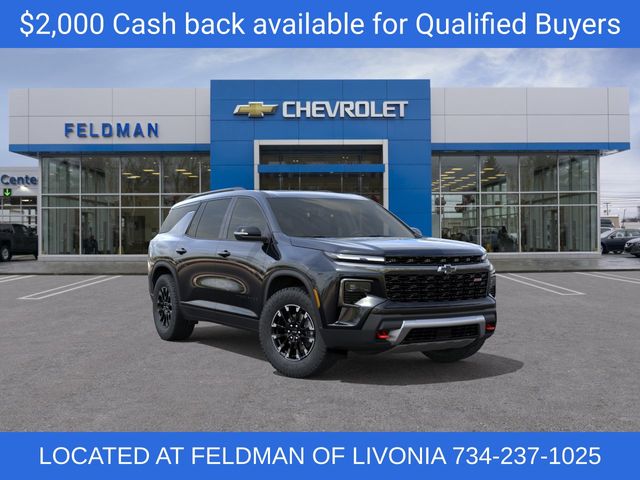 Mosaic Black Metallic 2026 Chevrolet Traverse SUV / Crossover Four-Wheel Drive 8-Speed Automatic