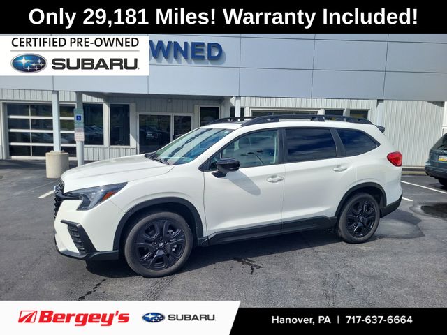 Crystal White Pearl 2024 Subaru Ascent Onyx Edition AWD SUV / Crossover All-Wheel Drive Continuously Variable Transmission
