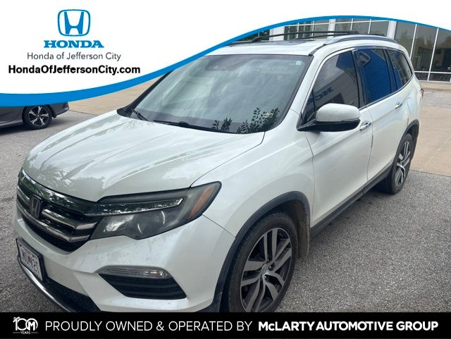 White Diamond Pearl 2017 Honda Pilot Elite AWD SUV / Crossover All-Wheel Drive 9-Speed Automatic