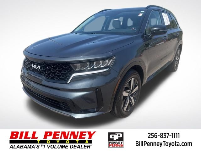 Gravity Gray 2022 Kia Sorento S FWD SUV / Crossover Front-Wheel Drive 8-Speed Automatic