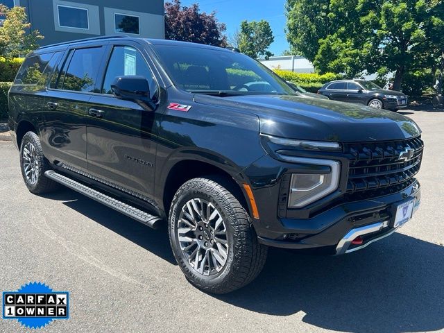 Black 2025 Chevrolet Suburban Z71 4WD SUV / Crossover Four-Wheel Drive 