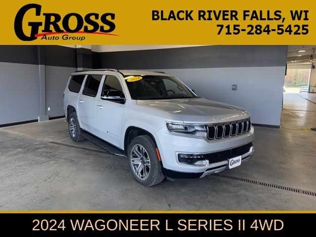 Silver Zynith 2024 Jeep Wagoneer L SUV / Crossover Four-Wheel Drive 8-Speed Automatic