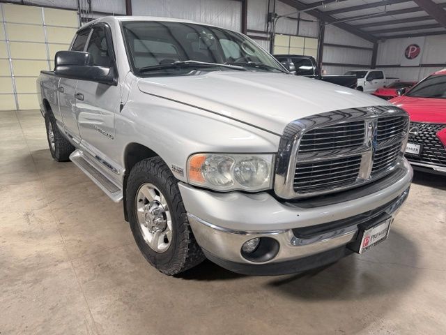 Silver 2004 Dodge RAM 2500 Pickup Truck Rear-Wheel Drive 5-Speed Automatic