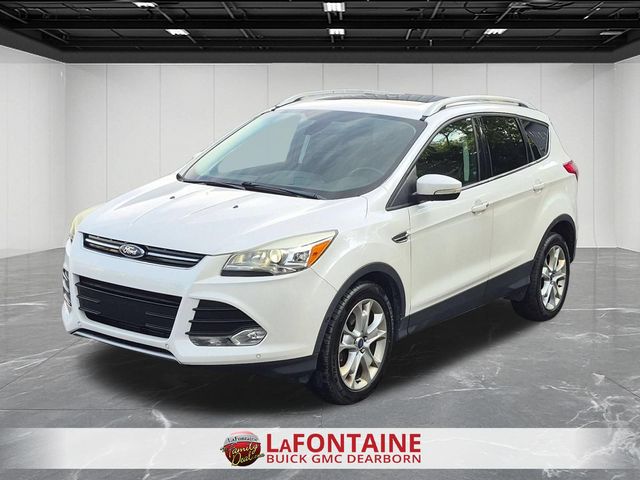 White Platinum Clearcoat Metallic 2015 Ford Escape SUV / Crossover Front-Wheel Drive 6-Speed Automatic