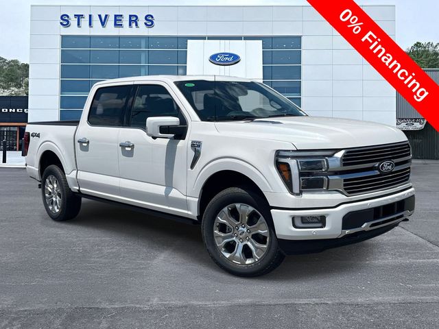 White Metallic 2026 Ford F-150 Pickup Truck Four-Wheel Drive Automatic