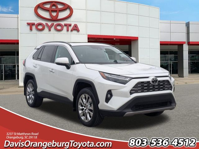 White (Wind Chill Pearl) 2024 Toyota RAV4 Limited FWD SUV / Crossover Front-Wheel Drive 8-Speed Automatic