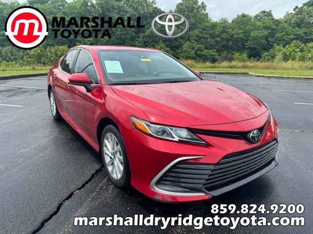 Supersonic Red 2024 Toyota Camry Sedan Front-Wheel Drive 8-Speed Automatic