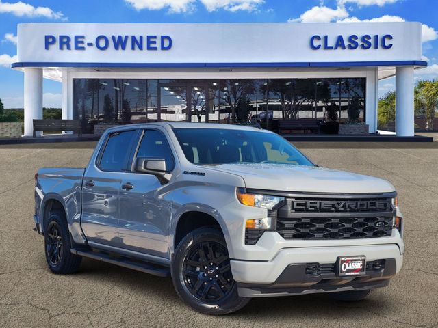 2024 Chevrolet Silverado 1500 Custom Gray at Classic Elite Chevrolet Sugar Land