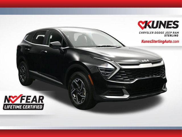 Ebony Black 2025 Kia Sportage SUV / Crossover All-Wheel Drive 8-Speed Automatic