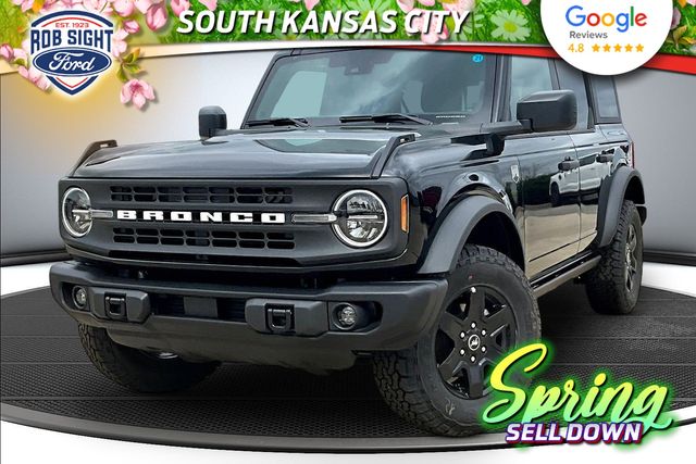Shadow Black 2025 Ford Bronco Big Bend 4-Door 4WD SUV / Crossover Four-Wheel Drive Automatic