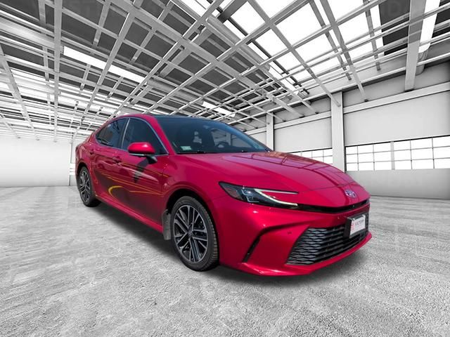 Supersonic Red 2025 Toyota Camry Sedan All-Wheel Drive Continuously Variable Transmission