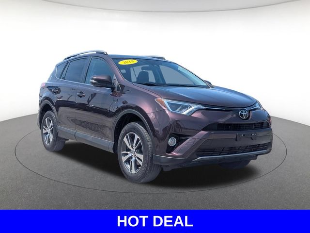 Black Currant 2018 Toyota RAV4 SUV / Crossover All-Wheel Drive 6-Speed Automatic