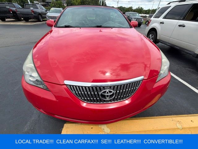Absolutely Red 2005 Toyota Camry Solara Coupe Front-Wheel Drive 5-Speed Automatic Overdrive