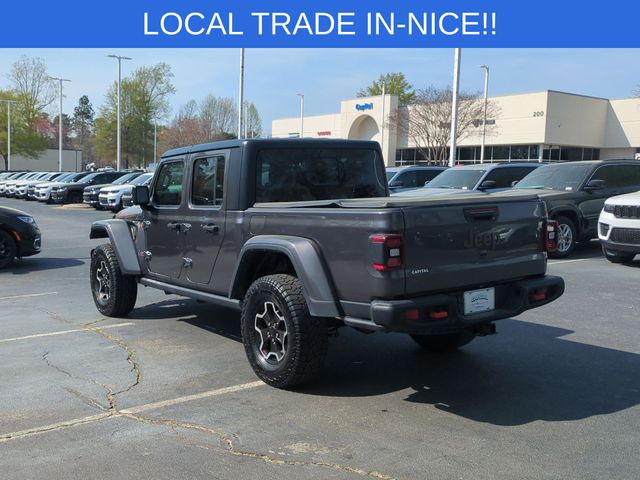 Used 2021 Gray Jeep Rubicon image 3