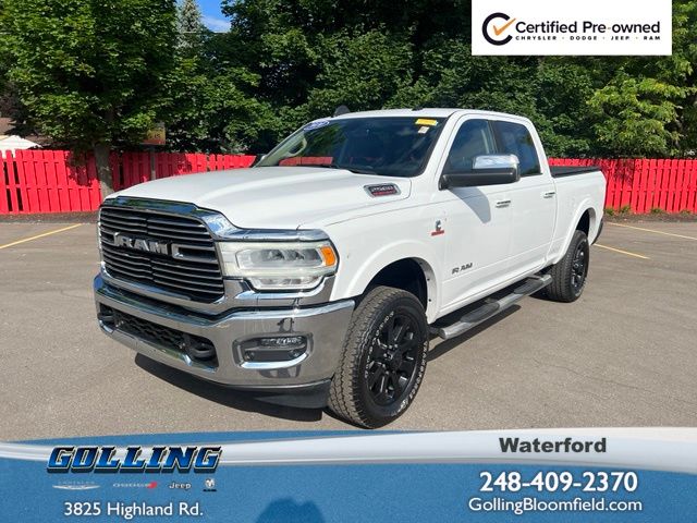 Bright White Clearcoat 2020 RAM 2500 Pickup Truck Four-Wheel Drive 6-Speed Automatic