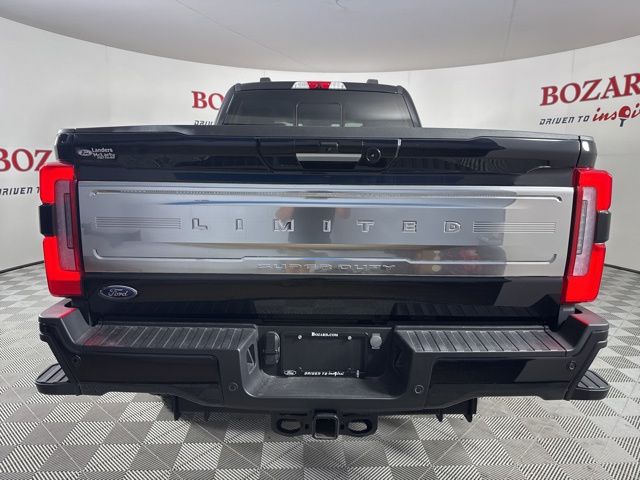 2024 Agate Black Metallic Ford F-250SD Limited 4X4 Truck