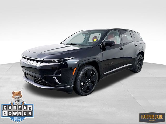 Diamond Black Crystal Pearlcoat 2025 Jeep Wagoneer S Launch Edition 4WD SUV / Crossover Four-Wheel Drive 1-Speed Automatic