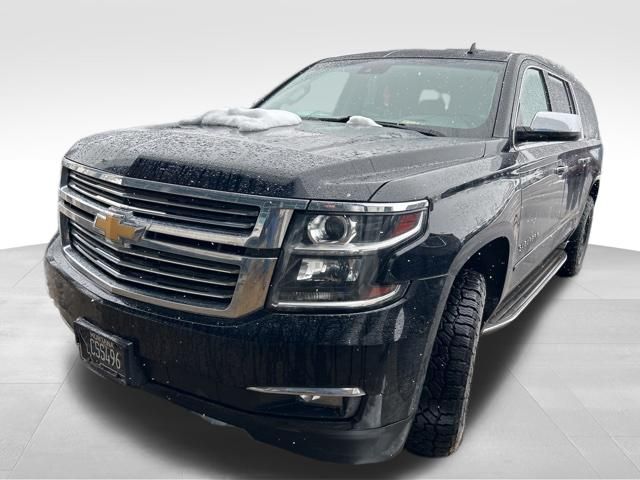 Black 2015 Chevrolet Suburban 1500 LTZ 4WD SUV / Crossover Four-Wheel Drive 6-Speed Automatic Overdrive