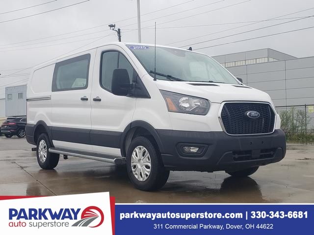 Oxford White 2025 Ford Transit Cargo Van Rear-Wheel Drive 
