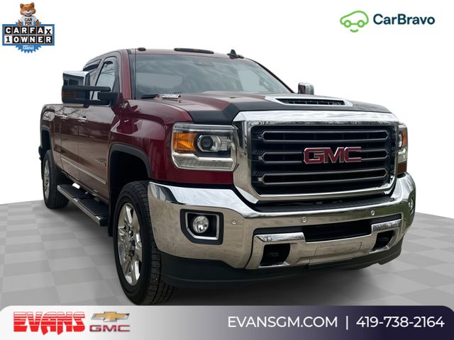 Red Quartz Tintcoat 2019 GMC Sierra 2500HD SLT Crew Cab 4WD Pickup Truck Four-Wheel Drive 6-Speed Automatic