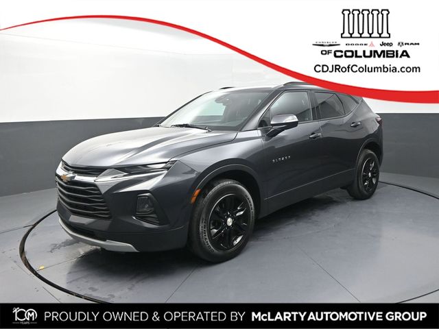 Iron Gray Metallic 2022 Chevrolet Blazer SUV / Crossover Front-Wheel Drive 9-Speed Automatic Overdrive
