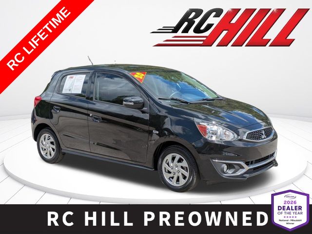 Mystic Black Metallic 2020 Mitsubishi Mirage SE FWD Hatchback Front-Wheel Drive Continuously Variable Transmission