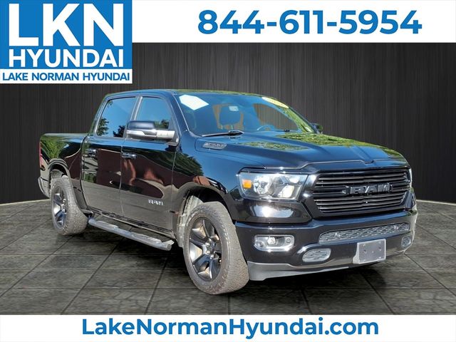 Diamond Black 2021 RAM 1500 Pickup Truck Four-Wheel Drive 8-Speed Automatic