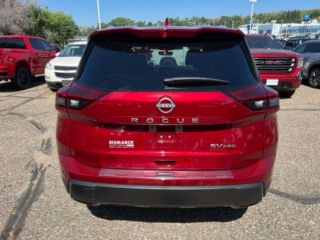 2024 Scarlet Ember Tintcoat Nissan Rogue SV AWD SUV