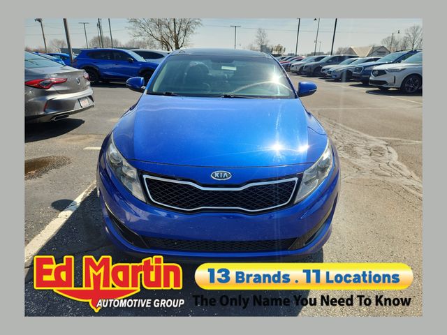Corsa Blue 2012 Kia Optima SX Sedan Front-Wheel Drive 6-Speed Automatic