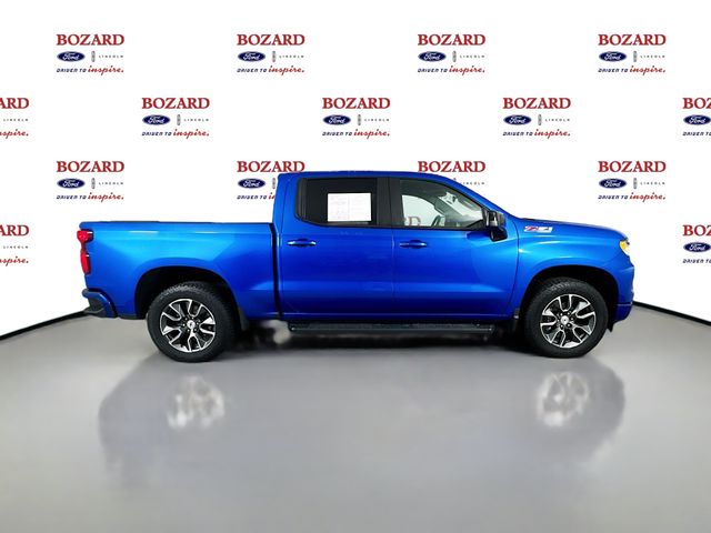 2024 Glacier Blue Metallic Chevrolet Silverado 1500 RST 4X4 Truck