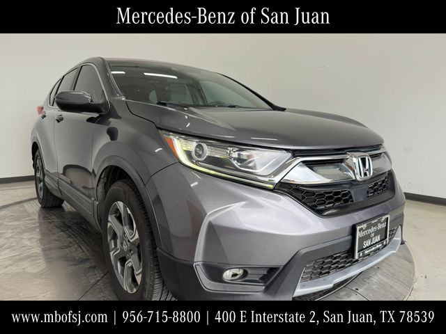 Gray (Gunmetal Metallic) 2017 Honda CR-V SUV / Crossover Front-Wheel Drive Continuously Variable Transmission
