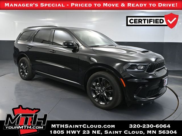 DB Black Clearcoat 2024 Dodge Durango SUV / Crossover All-Wheel Drive 8-Speed Automatic