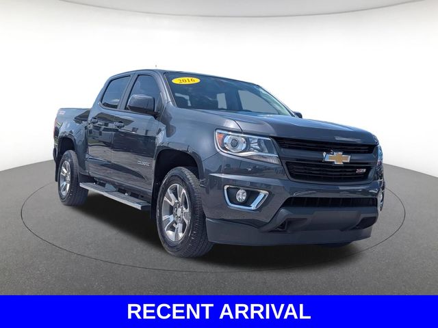 Cyber Gray Metallic 2016 Chevrolet Colorado Pickup Truck Four-Wheel Drive 6-Speed Automatic