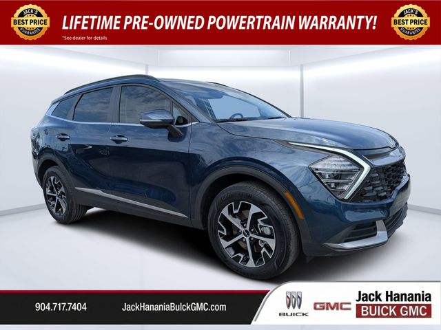 Vesta Blue 2025 Kia Sportage Hybrid EX AWD SUV / Crossover All-Wheel Drive 6-Speed Automatic