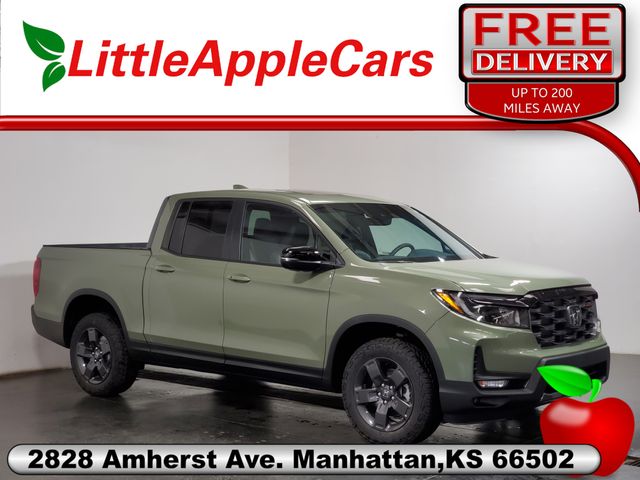 Ash Green Metallic 2026 Honda Ridgeline Pickup Truck All-Wheel Drive 9-Speed Automatic